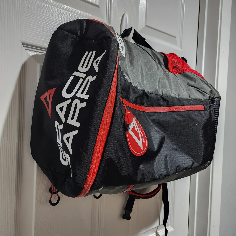 Black and Gray Jiu-Jitsu Backpack - Picture 7 of 13